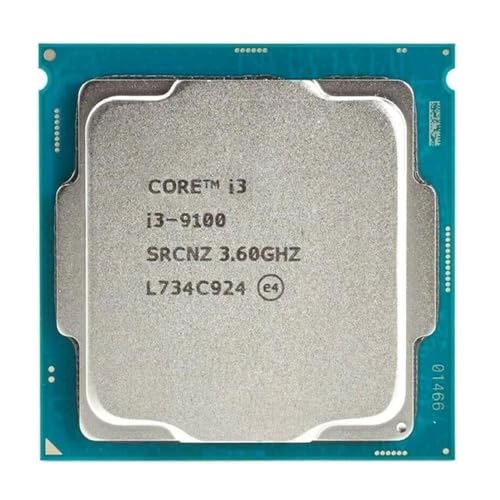 Image of Core i3 9100 9th Generation, Desktop Processor, 3.6-4.2 GHz, LGA1151v2 (H310 /B365), 4C /4T, 6MB Cache