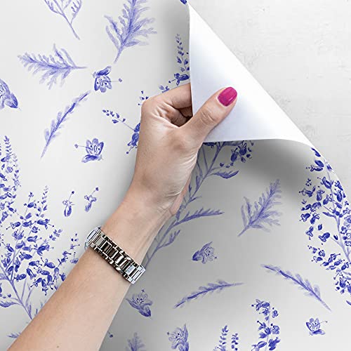 Papier Peint Magic-Stick Coloray Décoration Murale Repositionnable Fleurs - 4