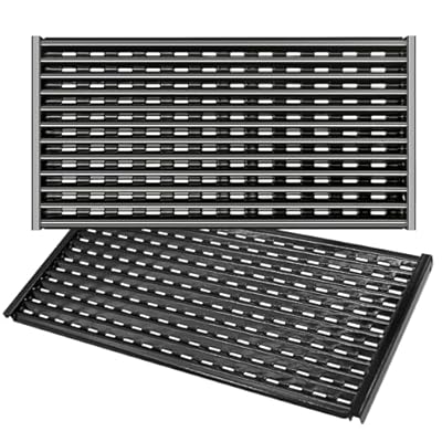 Wanchao 17" Porcelain-Enameled Grill Grate Replacement Parts for CharBroil Performance Tru-Infrared 2-Burner Gas Grills Models 463633316,463672016,463672219,463672216,with G460-0500-W1 Compatibility