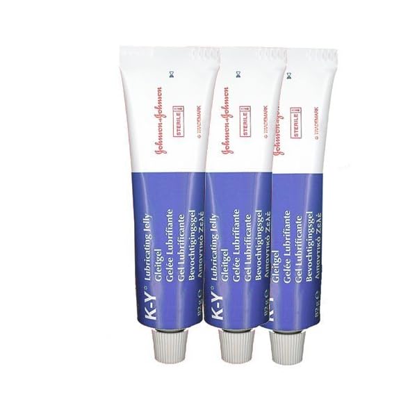 K-Y Gleitgel/Gleitmittel - steriles Gleitgel in einer 82g Tube - 3er Set (3x82g Tube)