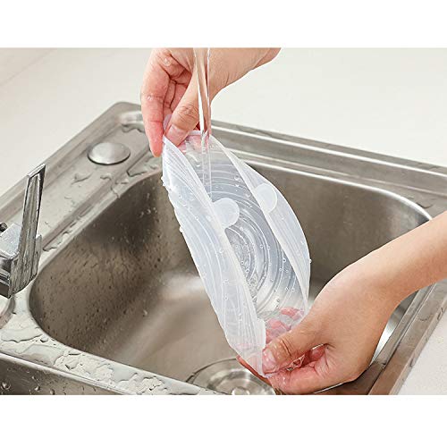 Coperchi elasticizzati in silicone (bianchi