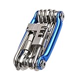 Amazon Gobesty Multifunction Bike Repair Tool Kits, 11 in 1 Bicycle Tool Kit Bike Chain Tool, Tire Patch,Tyre Lever / Mini Tool for Outdoor Cycling #ad