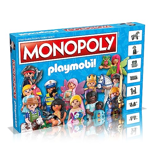 Winning Moves Playmobil Monopol Board Spiel, kaufen ikonische PLAYMOBIL Set...