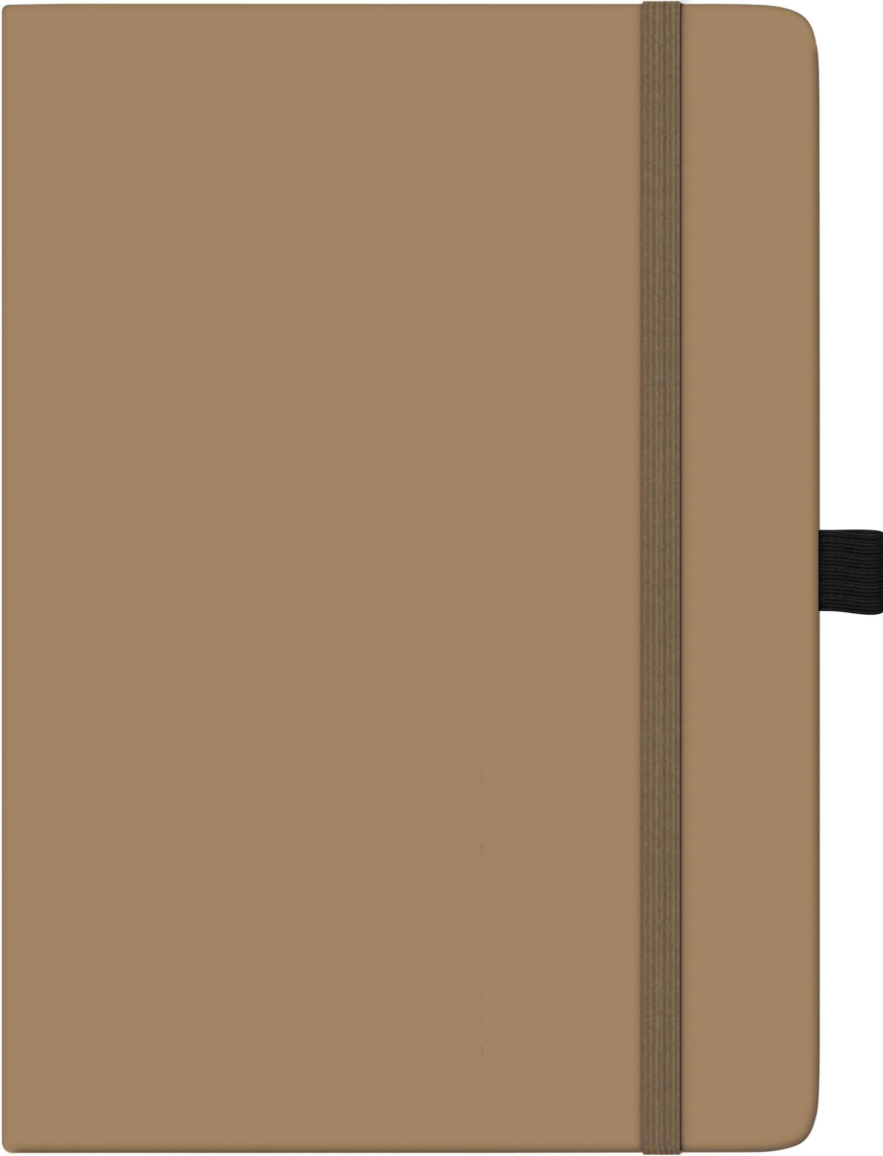 BRUNNEN Kompagnon Weekly Diary Model 791 2024 2 Pages = 1 Week A5 Brown