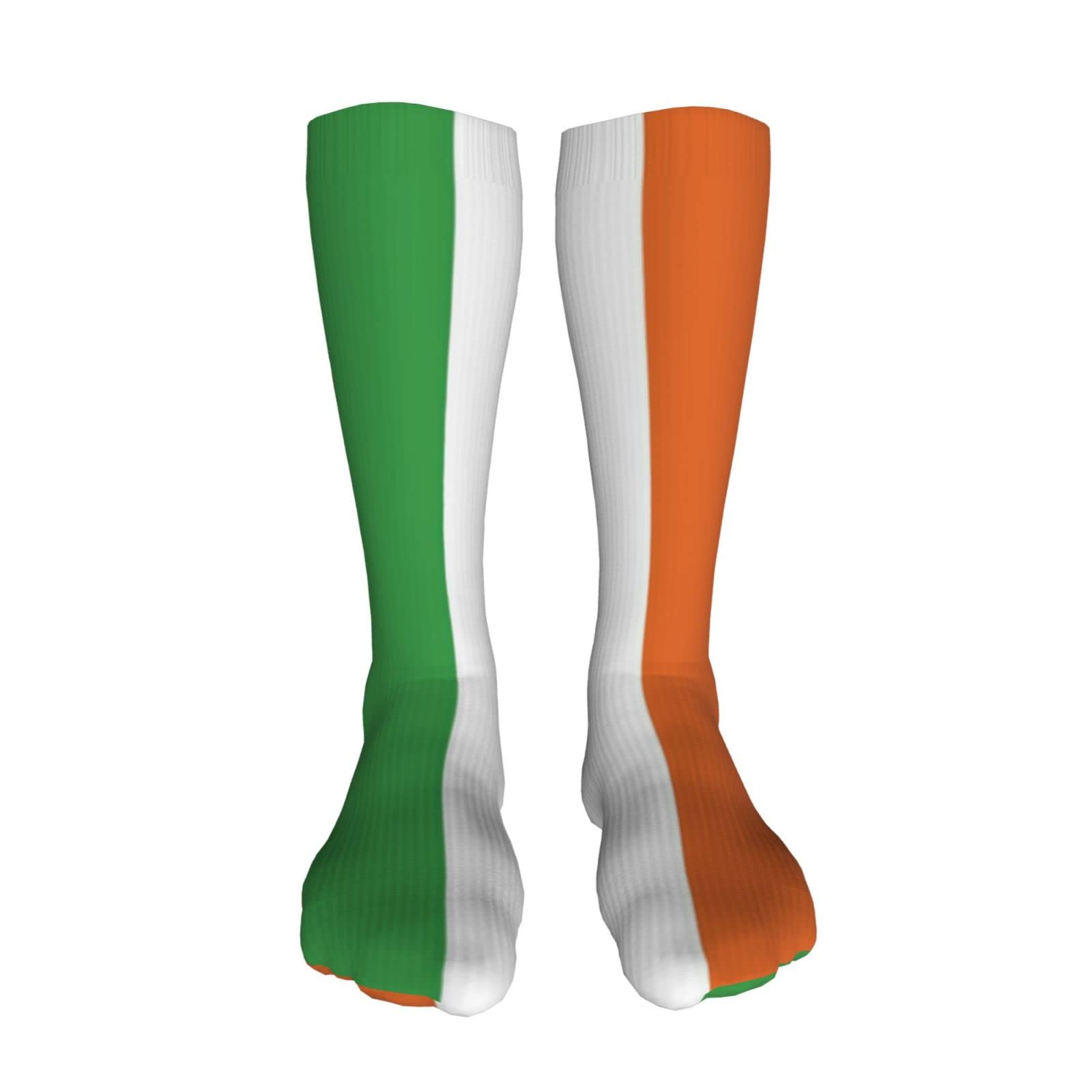 Lawenp Unisex As Pic Thigh High Socks Flag Of Ireland Over The Knee Compression Socks Long Knee High Socks For Women Men