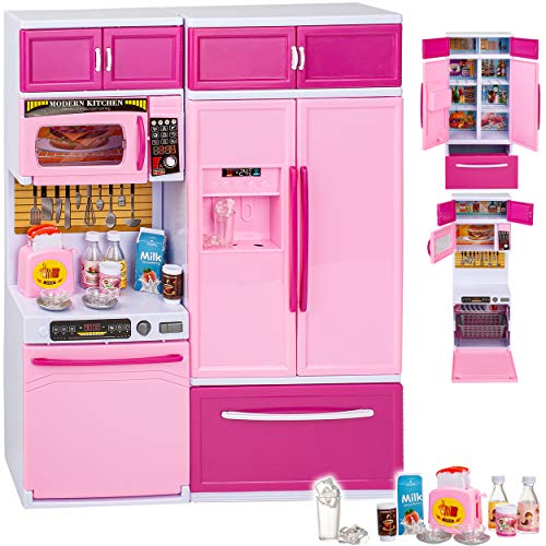 alles-meine.de GmbH Puppenhaus Möbel - Sound & Licht - 31 cm groß -...