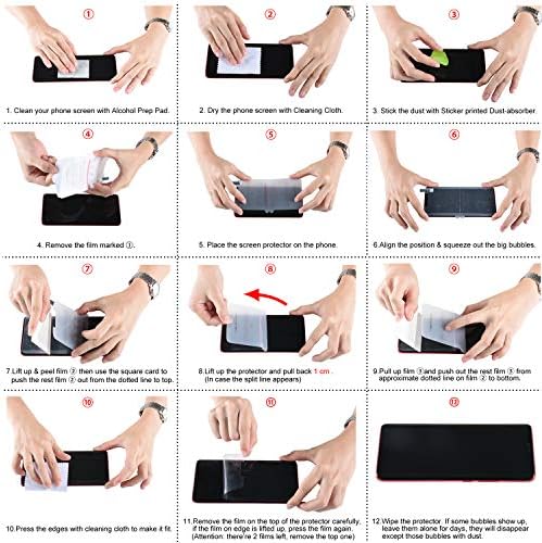 NEWZEROL 3 Packs Compatible for Samsung Galaxy (S10 5G Version with Camera Cutout) Screen Protector TPU Soft Film Edge to Edge [Full Coverage][in-screen Fingerprint ] HD Anti-Scratch Protective Film