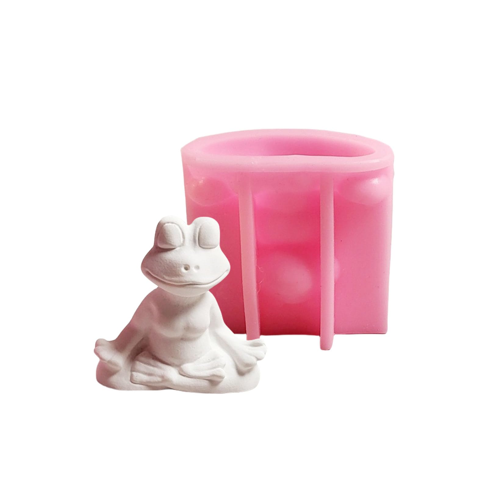 HGENAHGTF Silicone Molds Frog Epoxy Resin Animal Castings Plasters for Soap Making Frogs