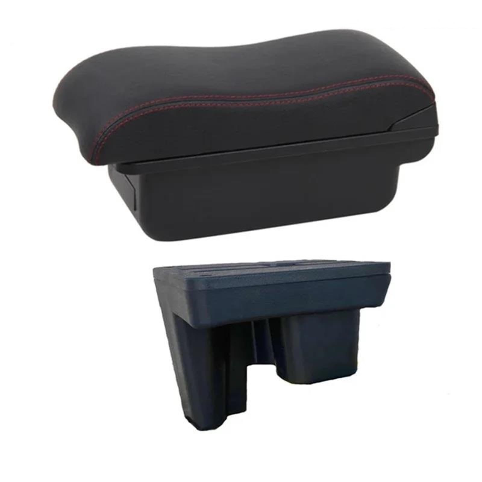 Dtsgcx B2 Red Line Car Center Console Armrest Storage Box Modification Retrofit Leather Interior Accessories For Hilux(B2 Red Line)