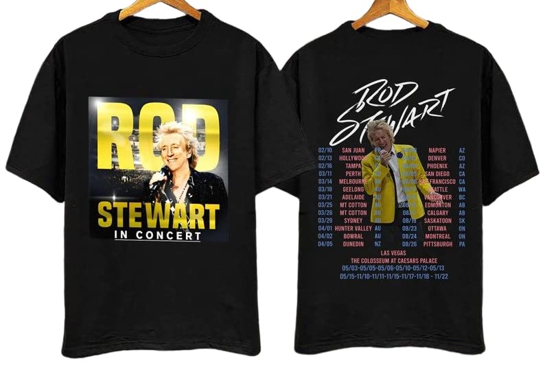 Rod Stewart The Hits Tour 2023 T-Shirt