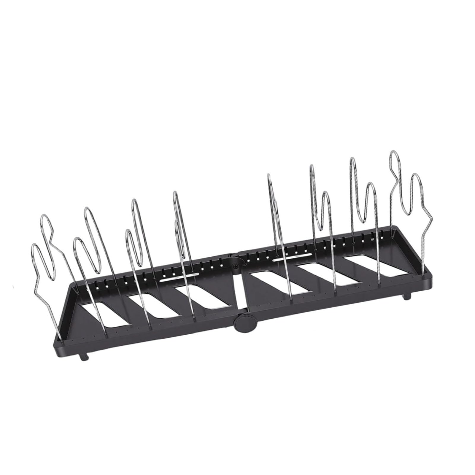Tissting Organizzatore Pentole E Padelle Con Divisori In Acciaio Inox