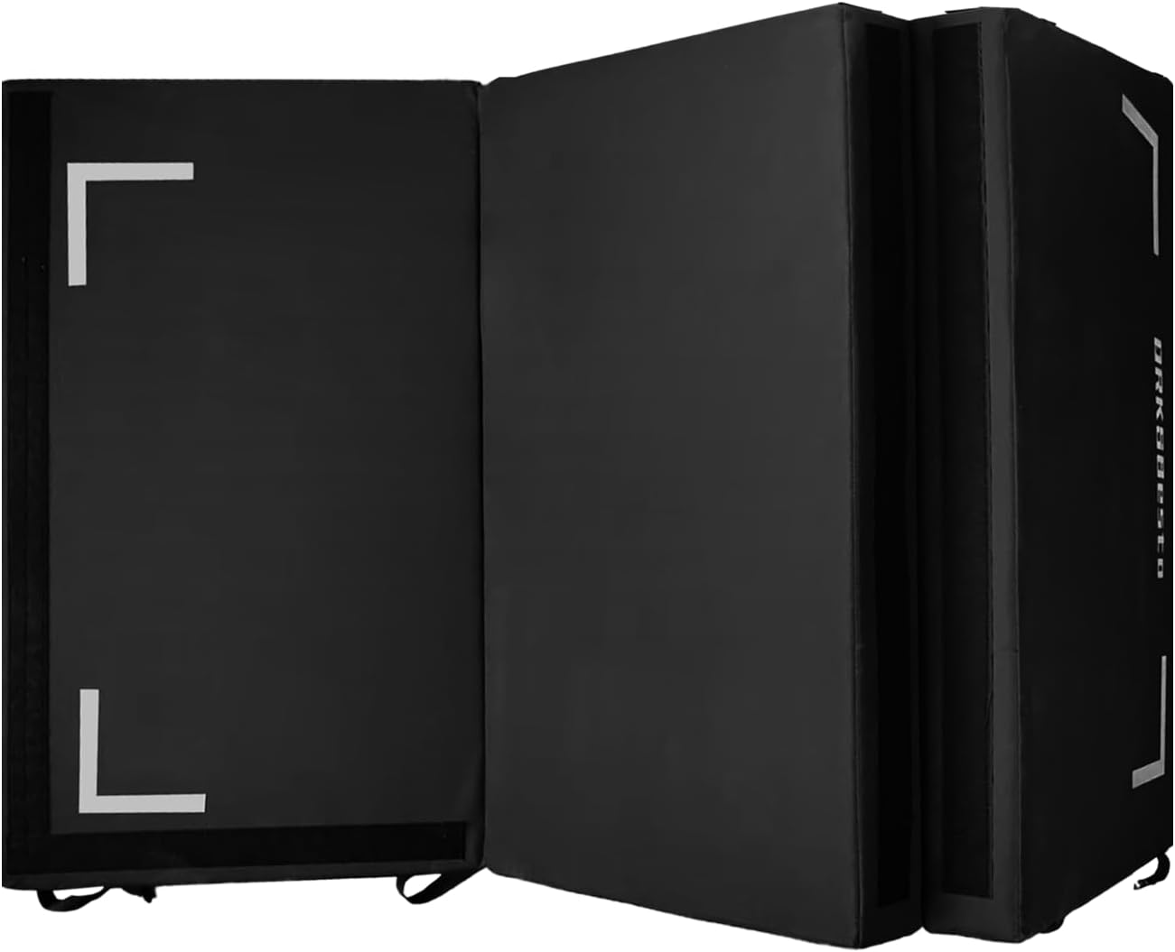 Tri-Fold Rock Climbing Crash Pad w/Adjustable Backpack Straps – Supplemental Bouldering Crash Pad – Durable Climbing Crash Pad