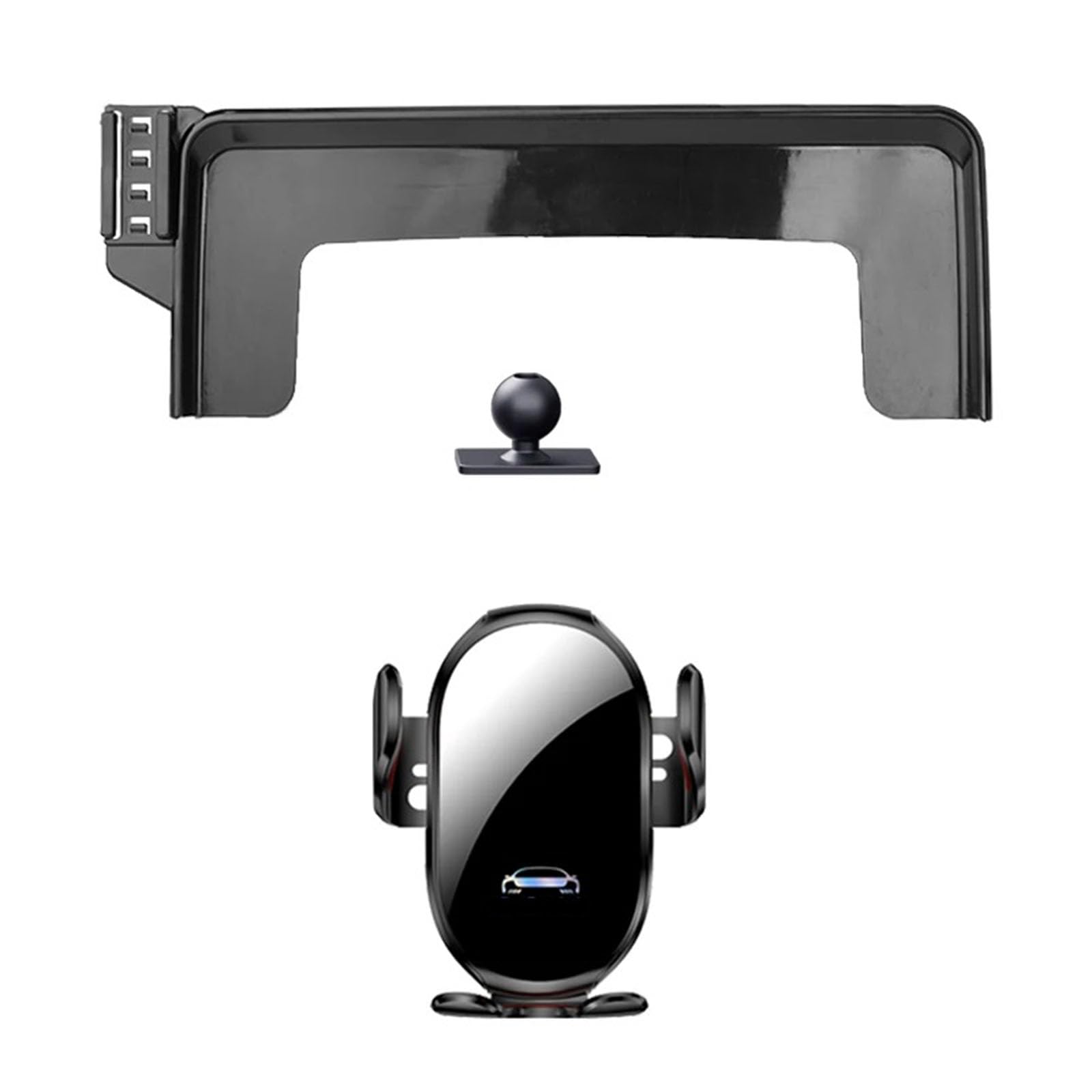 MOGFLMAN Car Phone Holder for Mercedes-Benz GLC 2020-2021, LHD Car Phone Holder
