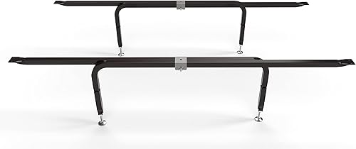 Sistema de apoyo ajustable universal para cama con 4 patas tubulares de acero