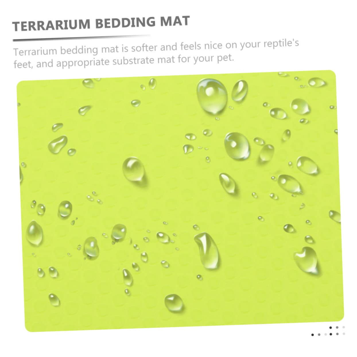 Sosoport Eva Reptile Carpet Snake Bedding Bearded Dragon Tank Background Aquarium Mat Snake Cage Accessories Turtle Tank Accessories Terrarium Supplies