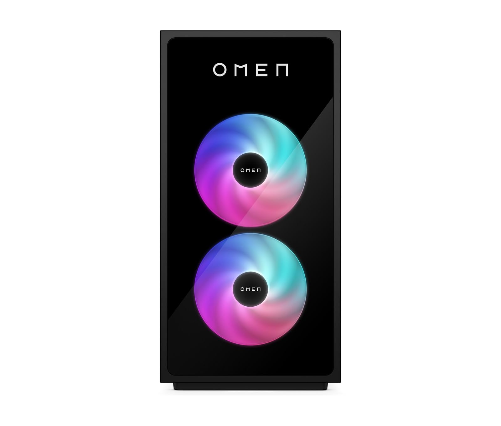 HP Omen GT16-0274ng 35L Gaming Desktop PC, AMD Ryzen 7 8700F, 32 GB DDR5-SDRAM, 1 TB SSD, NVIDIA GeForce RTX 5070, Tower PC, Windows 11 Home, Schwarzes Metall mit Glas Blende