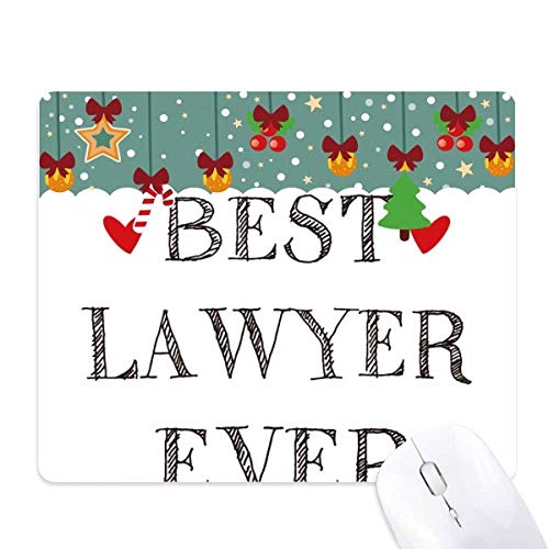 Tapis de souris en caoutchouc Best Lawyer Ever pour bureau