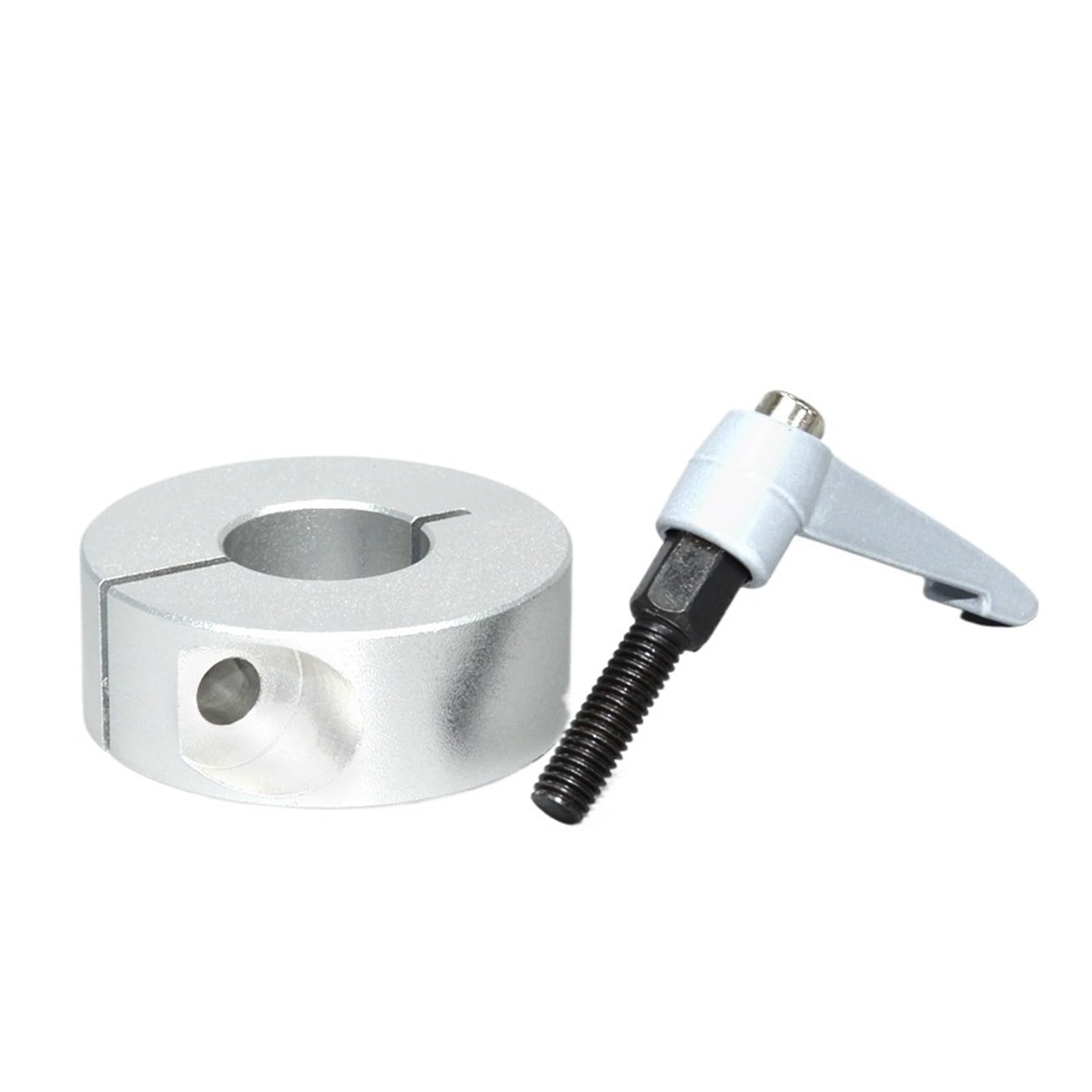 Bague fixe en alliage d'aluminium avec poignée – Bague de serrage de poussée de type ouvert for applications de roulement léger et de localisation(10-35-18mm)
