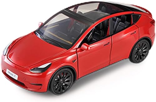 Coches de juguete modelo Y modelo 124 modelo Y, modelo Y con luz, modelo Y modelo grande de juguete adecuado para niños y adultos, regalo de