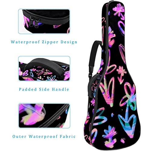 Housse de protection épaisse en éponge imperméable pour guitare acoustique, électrique, basse, guitare classique… - Les Beatles, Paul McCartney, John Lennon, RIngo Starr, George Harrison Housse de protection épaisse en éponge imperméable pour guitare acoustique, électrique, basse, guitare classique… – Image 5