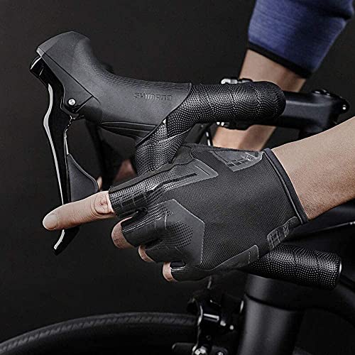 Gloves-for-Men-Weight-Lifting-Gloves-Exercise-Gloves-for-Men-Women-Fitness-Gloves-with-Full-Palm-Silicone-Padding-and-Extended-Wrist-Wraps-Workout-Gloves-Pull-up-Cross-Training--Gym-Gloves-cyclin