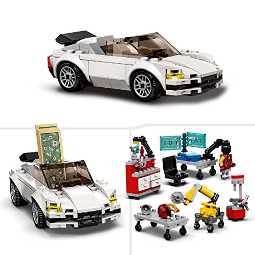 Marvel Armeria di Iron Man, Set per Costruire la Stanza delle Armature dei Supereroi Avengers, con Casco, Tuta e Macchina Giocattolo, Idea Regalo, Giochi per Bambini e Bambine da 7 Anni 76216 - Lego - Immagine 5