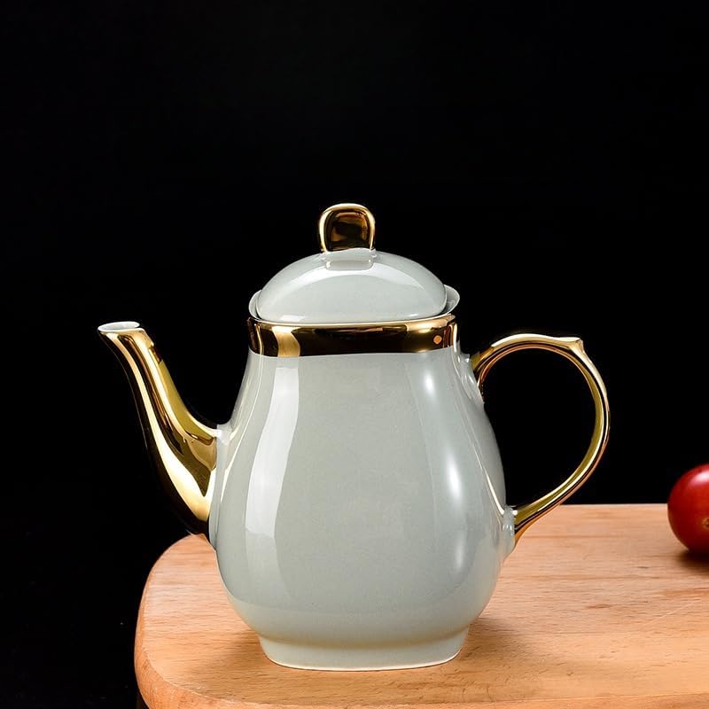 1-3pcs 350ml Ceramic Oil Dispenser Bottle with Handle Soy Sauce Dispenser Vinegar Dispenser Opaque Condiment Container with Lid for Kitchen