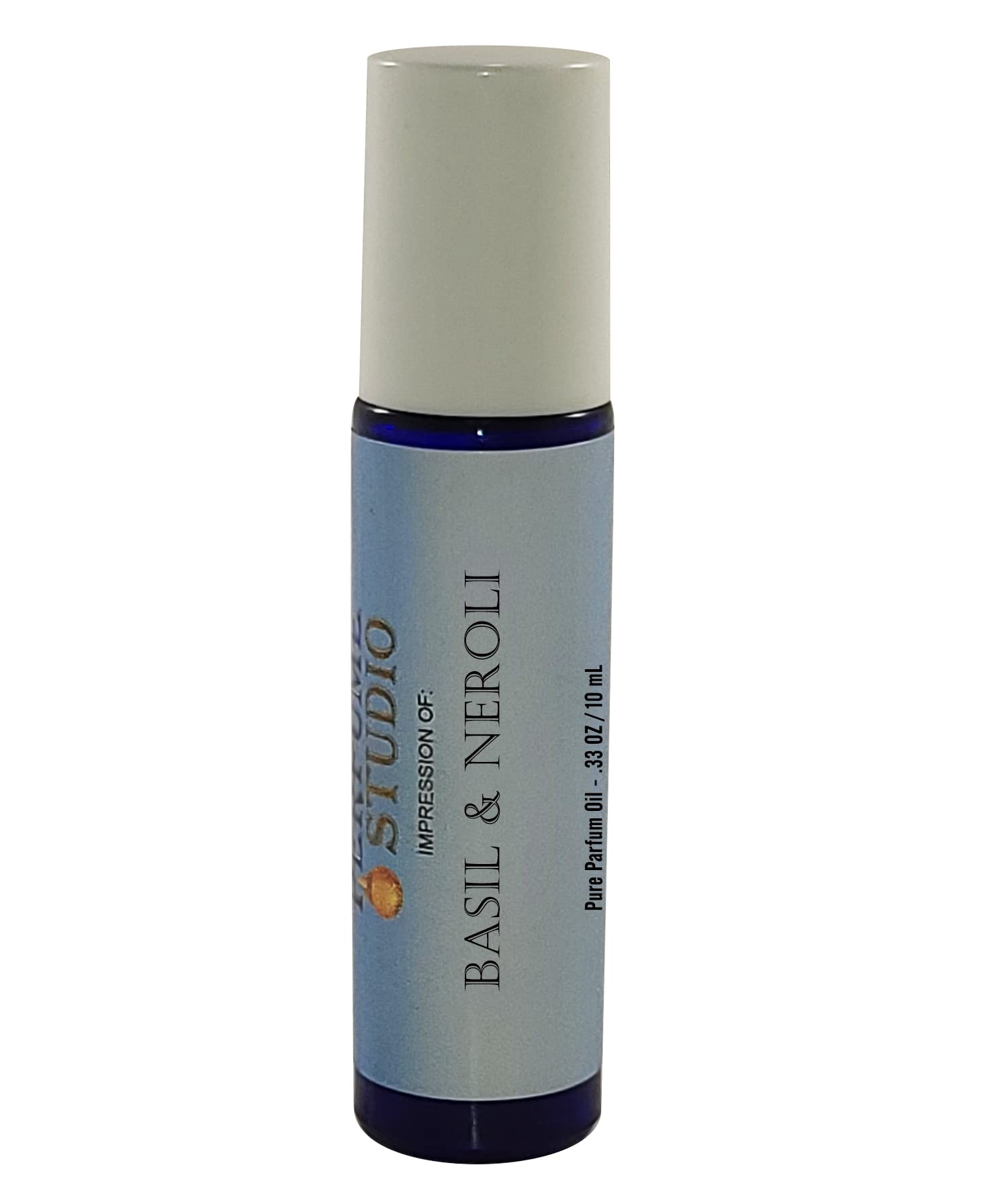 Perfume Studio 10ml Roll On Fragrance Oil Impression Compatible with (Basil and Neroli)