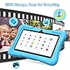 Dragon-Touch-KidzPad-Y88X-Kids-Tablet-with-32GB-ROM-Kidoz-Pre-Installed-with-Disney-Contents7-inch-IPS-HD-Display-Android-100-Quad-Core-Processor-Kid-Proof-Case-Wi-Fi-only-Blue Dragon Touch Kids Tablets with 32GB Storage, 2GB RAM, 7 inch IPS HD Display, Android 12, Quad Core Processor, Kidoz Pre Installed with Kid-Proof Case, Wi-Fi only - Blue