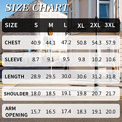 WHO IN SHOP Men's Hawaiian Shirt All Patterns Print Short Sleeve Button Down Shirts 5