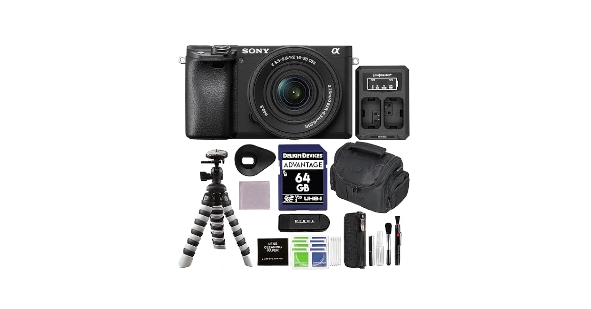Amazon.com : Sony a6400 Mirrorless Digital Camera Bundle