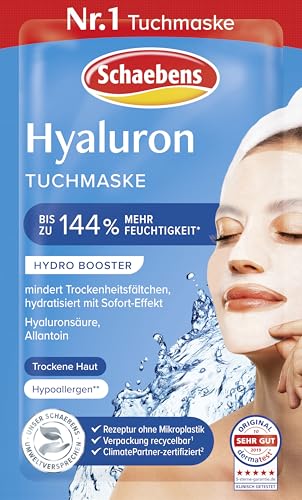 Schaebens Hyaluron Tuchmaske, 21 g