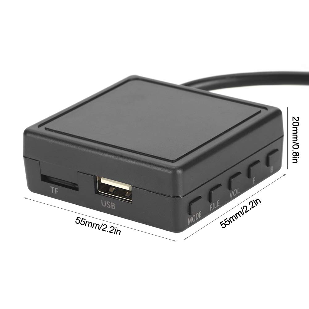 Car AUX Adapter USB 3.5mm Plug Music Receiver Cable Fit for JVC Alpine CD KS-U58 PD100 U57 U29 （19）