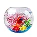 Aquariophilie/ Petit Aquarium Réservoir de poissons en verre créatif sphérique réservoir de tortues Goldfish bol décoration de bureau décoration transparente réservoir de poissons Aquarium en Verre