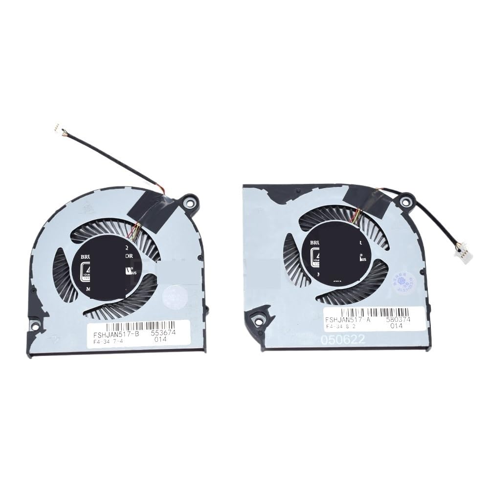 Ventilateur de refroidissement pour Acer Nitro 5 AN515-54 et Nitro 7 GPU CPU