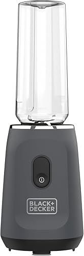 Vista 3 de BLACK+DECKER® Ice Crush Licuadora Individual con Botón de Pulso/Encendido, Base, Dos Jarras de Licuadora Personal de 20 oz, Ensamblaje de Cuchillas