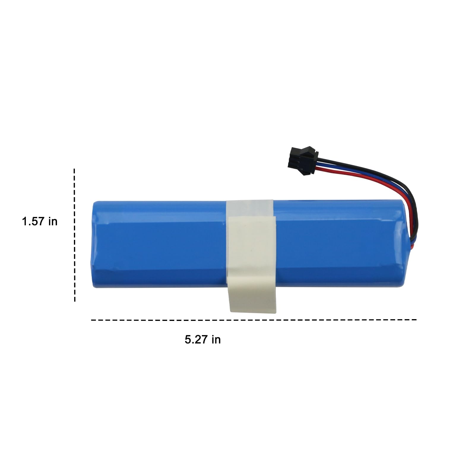 MULS 8800mAh Vacuum Cleaner Battery Replacement for AIRROBO T10+ Robot Vacuum Cleaner Spare Parts Accessories Battery with Tools 14.4V