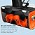 20-Inch Cordless Snow Blower, 20v Self-Propelled Cordless Electric Snow Blower with 2x20v Batteries & LED Light | 180° Rotating Chute Clears 12-Inch Deep Snow from Driveways, Walkways | Quiet