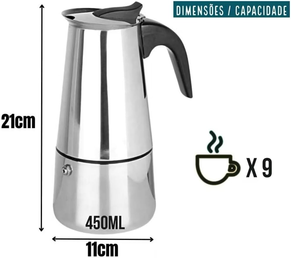 Cafeteira Italiana Aço Inox: Review Testado por 7 Dias para Espresso