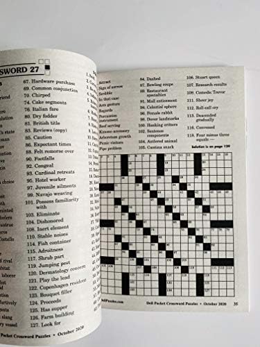 Amazon.com: 2 Issues of Dell Crossword Puzzles Includes ...
