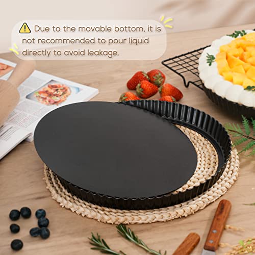 Highkit Teglia Crostata 28 cm Stampo Crostata