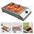 Electric BBQ Grill 2500W Table Top Grill Smokeless Indoor Outdoor Electric Grill, Adjustable Temperature Barbecue Grill BBQ Equipment for Decks Patios Restaurants Barbecues Parties