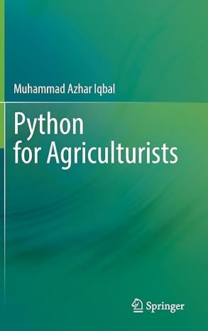 Python for Agriculturists-finelybook