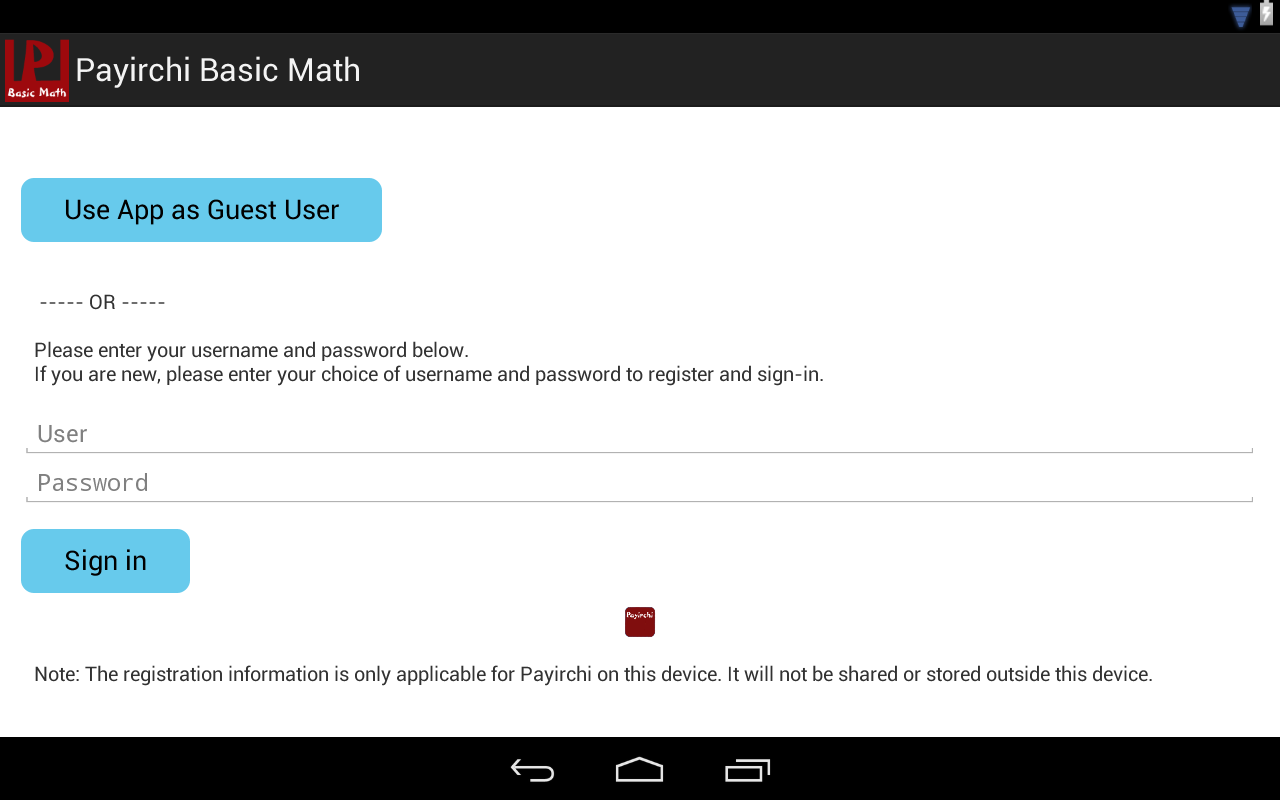 Payirchi Basic Math - App on Amazon Appstore