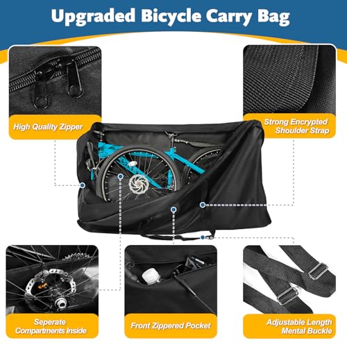 SRIMMIT 840D Heavy Duty Bike Bag