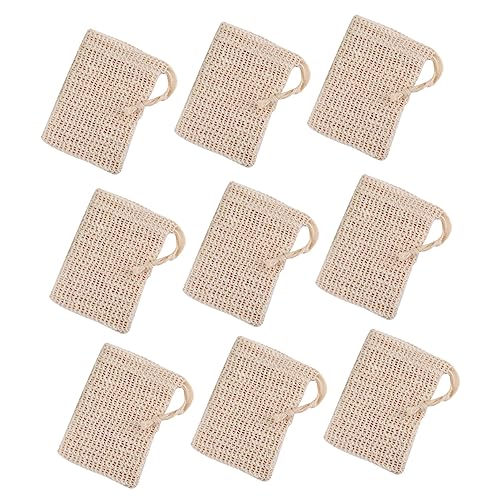 minkissy 20 Piezas bolsa de malla de jabón red de espuma de burbujas Jabonera dispensador de jabón bolsas de jabón bolsa de jabón para la ducha neto bolsas de almacenamiento de jabón