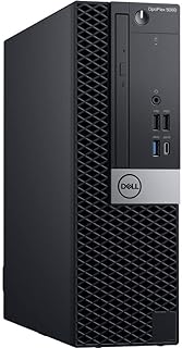Dell OptiPlex 5060 Small Form Factor Intel Core i7-8700 4.6GHz Turbo 16GB RAM 500GB NVMe Win 11 Pro (Renewed)