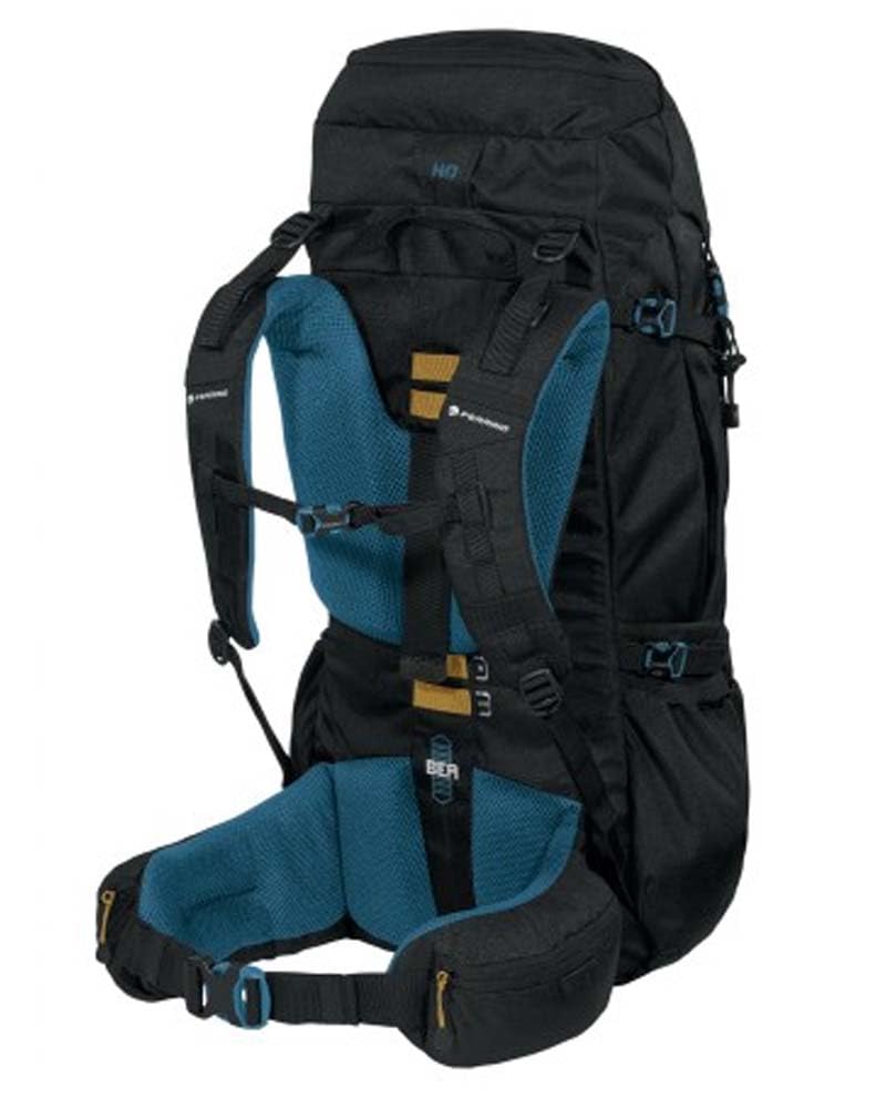 Ferrino Appalachian 55, Zaino trekking 50L/55L, ideale per escursionismo, montagna, scout e viaggio (Nero)