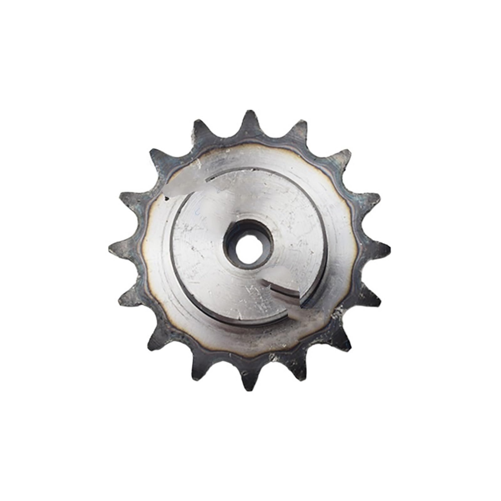 Bevel Gear Pinion Hardware Mechanical 1Pc 9T-24T 08B Sprockets for Roller Chain 9 10 11 12 13 14 15 16 17 18 19 20 21 22 23 24 Tooth A3 Steel Gear(12T)