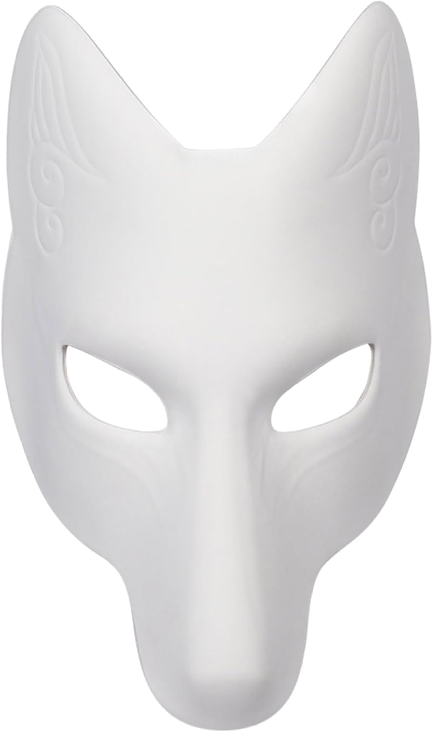 Therian Mask, Cat Mask, Fox Mask, Masquerade Mask, Halloween Mask